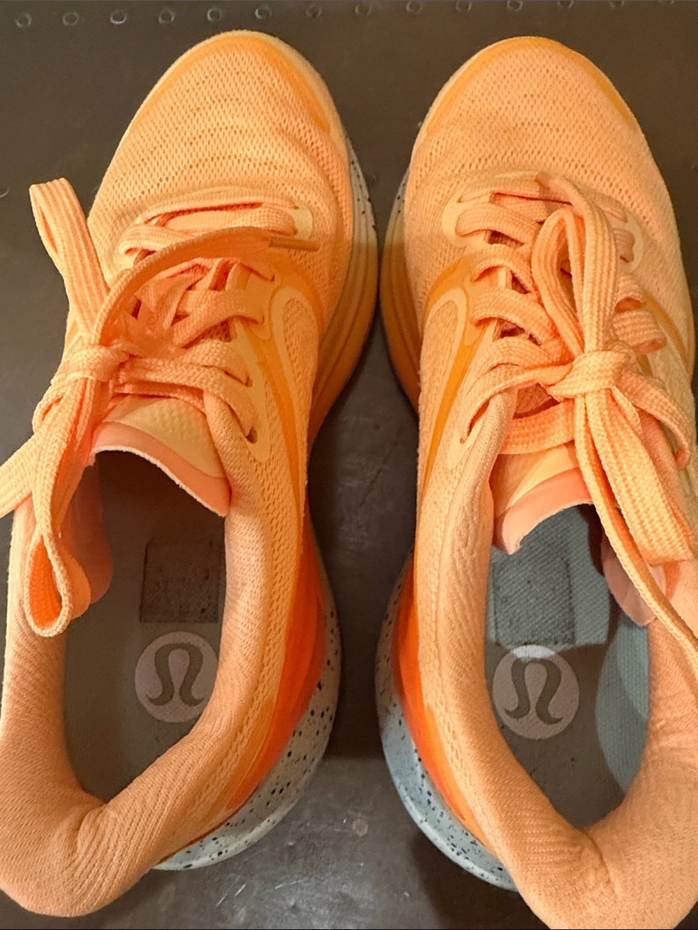 LuluLemon Women's  Blissfeel 2 Running Orange Running Sneakers - Picture 7 of 7